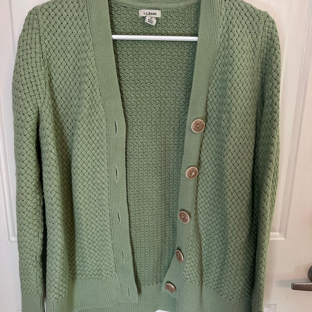 Ll Bean Women’s Cardigan Medium Petite